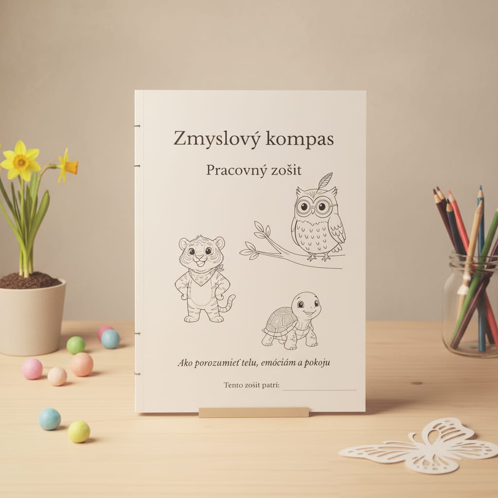 Zmyslový kompas Pracovný zošit- tlačený produkt