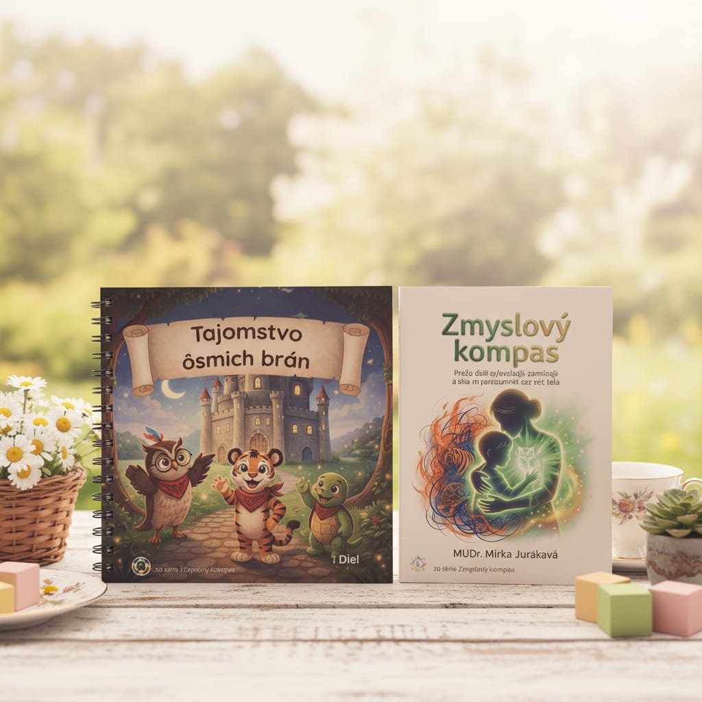 Veľká kniha Zmyslový kompas + Tajomstvo ôsmich brán -tlačené produkty